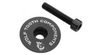 wolf tooth ultralight stem cap y tornillo negro
