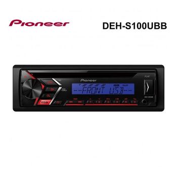 Car Stereo with RDS Tuner, CD, USB and Aux-In., 50W x 4, Black/Blue LCD Display