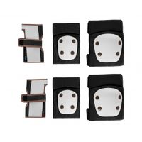 protectores para rodillas y codos negro