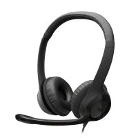 logitech h390 auriculares estereo con microfono con supresion de ruido usb-c funciona con chromebook
