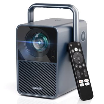 [EU Direct] Proyector LCD Ultimea Poseidón E40 1080P 1000 ANSI Lumens Soporte de resolución 4K Androidtv 11.0 Teatro en
