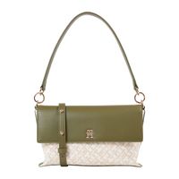 tommy hilfiger bolso th distinct verde aw0aw16794-0h7