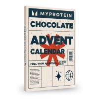 calendario de adviento de proteina de chocolate