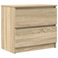 mueble para tv madera contrachapada roble ahumado 60x35x54 cm vidaxl