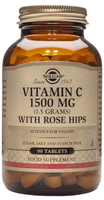 solgar vitamin c con escaramujo 1500 mg 90 comprimidos