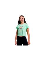 camiseta name it nkfvilma capsl crop f1 arcadian green infantil