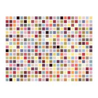 papel pintado 3d - mosaico vistoso 300x231 cm