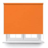 estor enrollable opaco naranja 230x250cm
