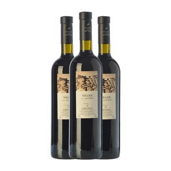 Aspres Vino Tinto Negre Empordà Crianza 75 Cl 14% Vol. (pack De 3 Unidades)