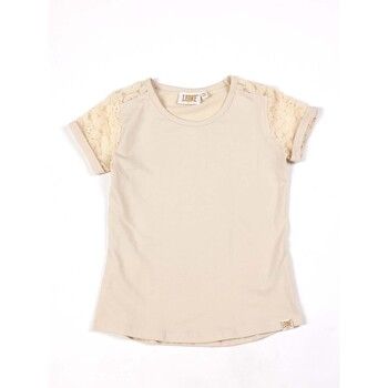 Leone 1947 Camiseta Girl Short Sleeves Lace para niña