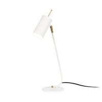 lampara de mesa sivani-mr-612 blanco metal 8x26x55 cm