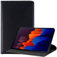 cool funda libro liso negro para samsung galaxy tab s7 plus 124