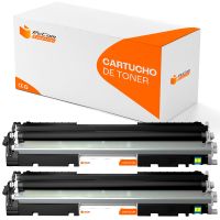 pccom essential toner compatible hp ce310acf350a126a130a negro pack 2