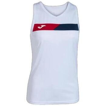 Joma Camiseta tirantes T-shirt Court blanc para mujer