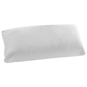 Almohada De Dormitorio Habitación Para Cama Viscoelástica Alta Densidad Confeccionada En Tejido 100% Visco 150 Cm