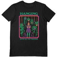 steven rhodes camiseta hanging with all my friends para mujer