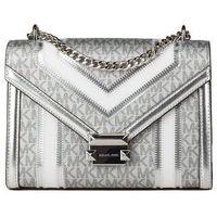 michael michael kors bolso whitney medium flap chain para mujer
