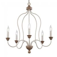 lampara de arana hartsville 5 luces