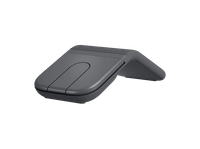 raton inalambrico - logitech mobi fold bluetooth-usb 4000ppp multidispositivo multisistema personalizable clics silenciosos carga rapida negro