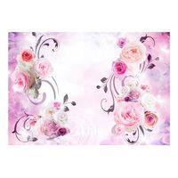 papel pintado 3d - variaciones rosadas 350x245 cm