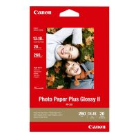 canon paper pp-201 photo paper plus glossy ii 260gsm 13x18cm 5x7 - 20 sheets