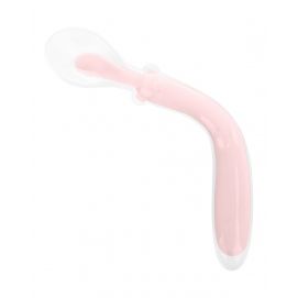 Cuchara flexible de silicona Rosa