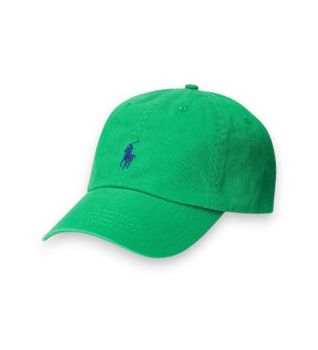 Polo Ralph Lauren para hombre. 710667709081 Gorra de chino de algodón verde (OSFA), Casual