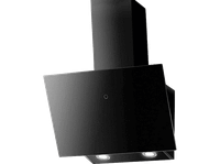campana decorativa - mepamsa cuadro 60 2 velocidades 580 mh aspiracion perimetral 60 cm cristal negro