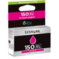 cartucho de tinta magenta lexmark 14n1616e alto rendimiento xl