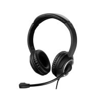 auriculares sandberg con cable usb tipo-a para llamadas y musica negros