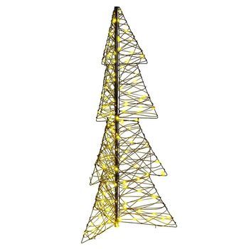 Árbol De Navidad | Decoraciones De Navidad Con 160 Led Cálido 150 Cm Ratán