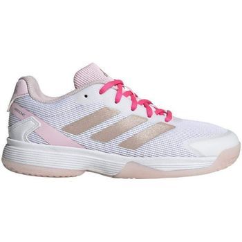Zapatillas Adidas Ubersonic Blanco Plata Rosa Junior