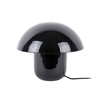 Lámpara de mesa seta de metal - negro