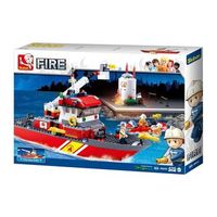 sluban-fire-barco bomberos 429pcs - panritos