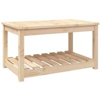 mesa de jardin  mesa de exterior madera maciza de pino 825x505x45 cm