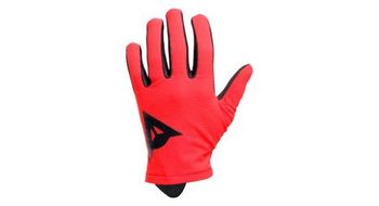 Dainese scarabeo guantes largos ninos rojo negro