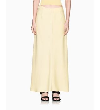 A|X Armani Exchange para mujer. XW002279AF21553U2149 Falda Style amarillo (L), Casual, Poliéster