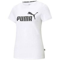 puma camiseta ess logo tee para mujer