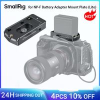 smallrig para placa adaptadora de bateria np-f lite para bateria sony np-f con puerto de salida de 12 v74 v indicador led de bateria baja - 3018