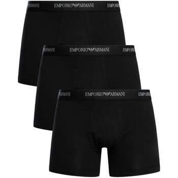 Emporio Armani Calzoncillos Paquete de 3 calzoncillos bóxer elásticos para hombre