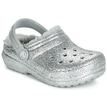 Crocs Zuecos CLASSIC GLITTER LINED CLOG K para niña