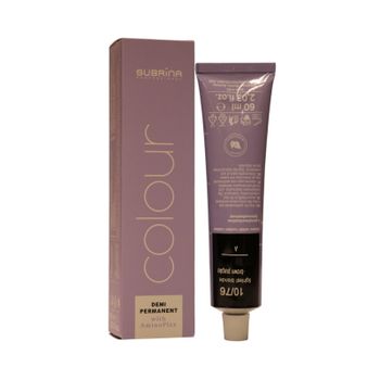 Subrina professional, demi permanent colour, demi-permanent hair dye, 10/76 lightest blonde brown-violet, 60 ml