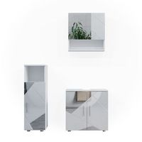conjunto de muebles de bano irma 3 piezas vicco