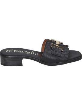 Sandalias De Tacón Para Mujer Karralli 5606 Negro 37