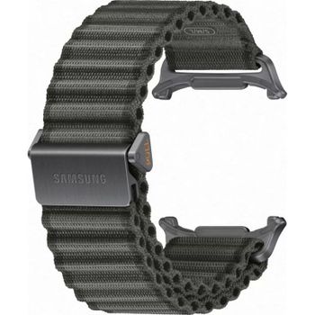 Correa Samsung Galaxy Watch Ultra Nylon Titanio Verde Oliva Quick Release