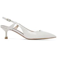liu jo zapatos de tacon zapatos destalonados en charol para mujer