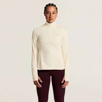 Craft Gain Thermal Camiseta de running Mujeres - crema
