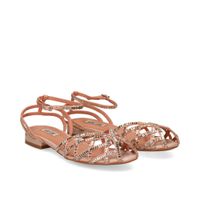bibi lou sandalias planas mujer - rosa talla 39
