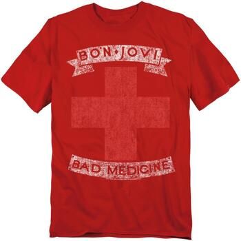 Bon Jovi Camiseta Bad Medicine para mujer