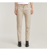 g-star para mujer d25257-d715-1214 pantalon chino kate boyfriend beige 2932 casual algodon
